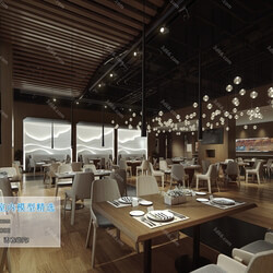 3D66 2019 Hotel & Teahouse & Cafe Modern style A008 