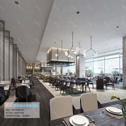 3D66 2019 Hotel & Teahouse & Cafe Modern style A009 