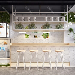 3D66 2019 Hotel & Teahouse & Cafe Nordic style M004 