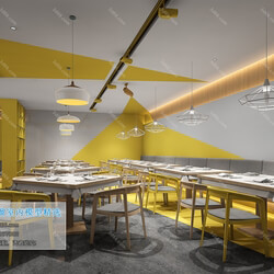 3D66 2019 Hotel & Teahouse & Cafe Nordic style M007 