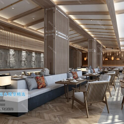 3D66 2019 Hotel & Teahouse & Cafe Southeast Asian style F002 