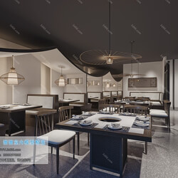 3D66 2019 Hotel & Teahouse & Cafe Southeast Asian style F006 