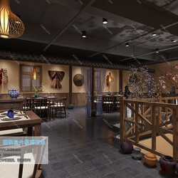 3D66 2019 Hotel & Teahouse & Cafe Southeast Asian F004 style 