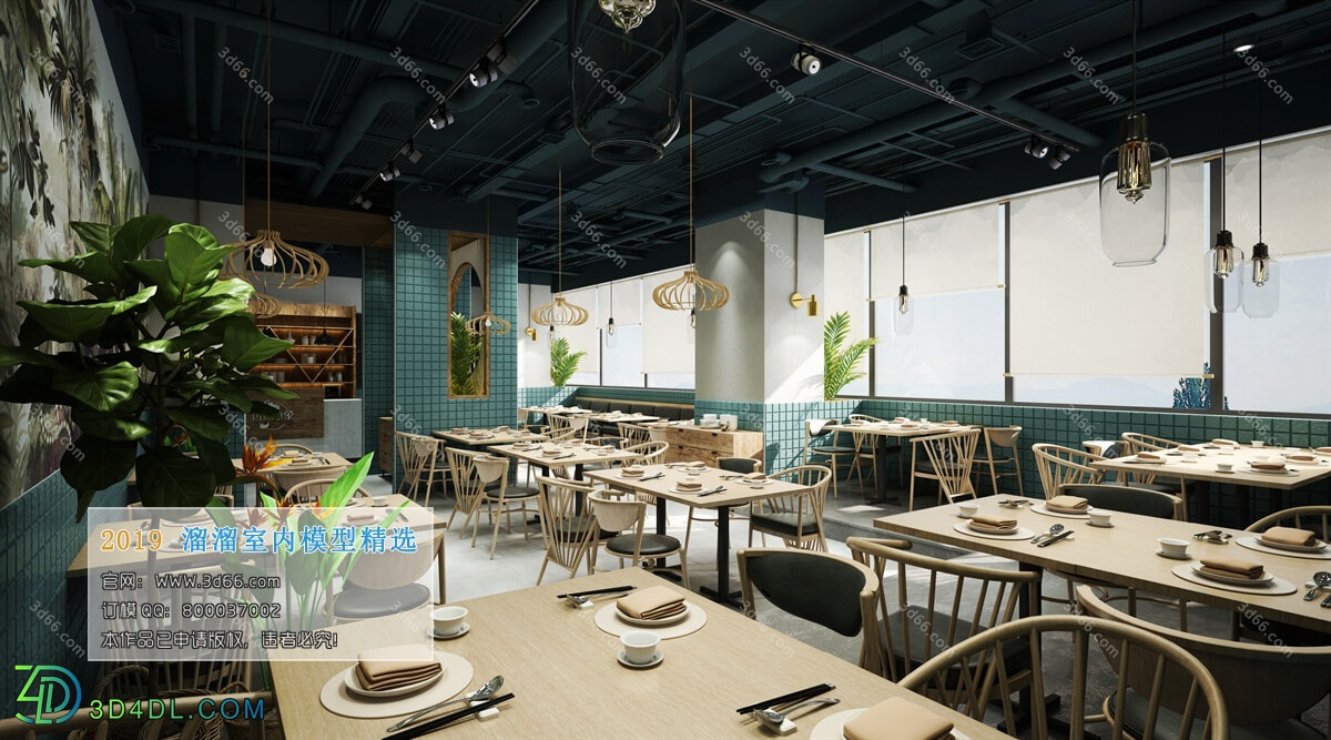 3D66 2019 Hotel & Teahouse & Cafe rural style I003