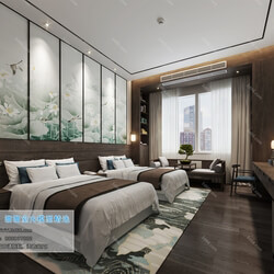 3D66 2019 Hotel Suite Chinese style C002 