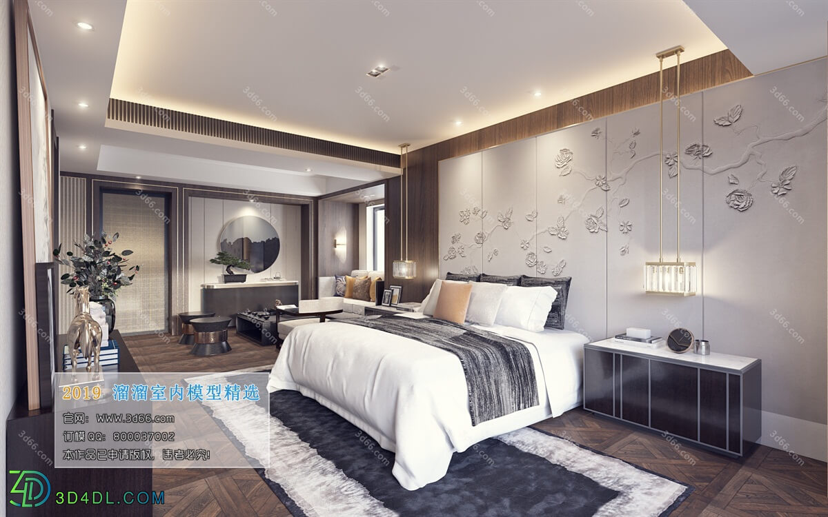 3D66 2019 Hotel Suite Chinese style C003