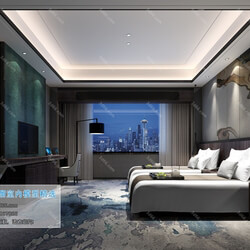 3D66 2019 Hotel Suite Chinese style C004 