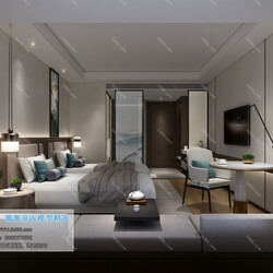 3D66 2019 Hotel Suite Chinese style C005 