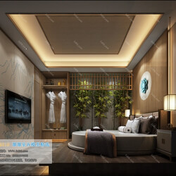 3D66 2019 Hotel Suite Chinese style C016 