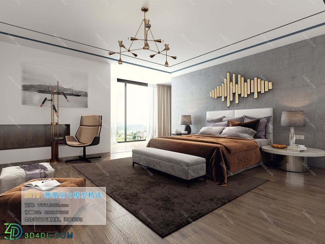 3D66 2019 Hotel Suite Modern style A002