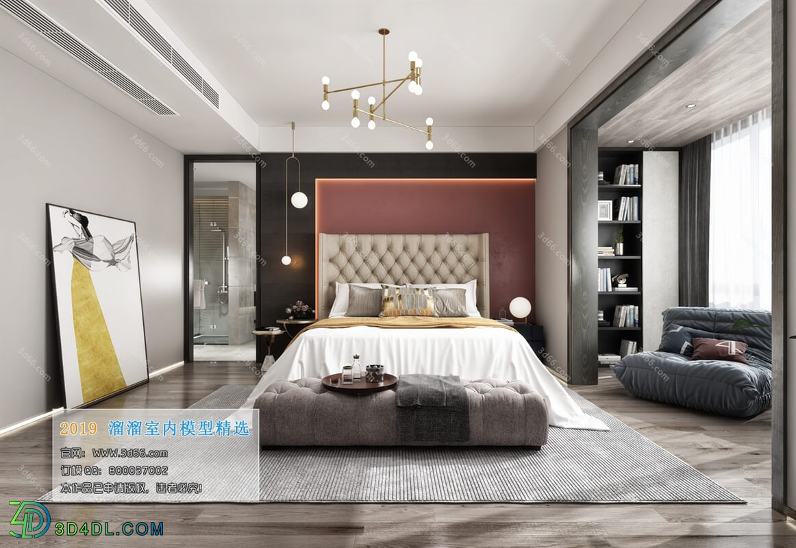 3D66 2019 Hotel Suite Modern style A009