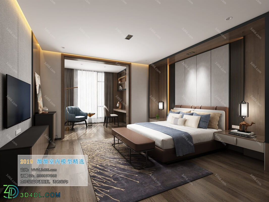 3D66 2019 Hotel Suite Modern style A012