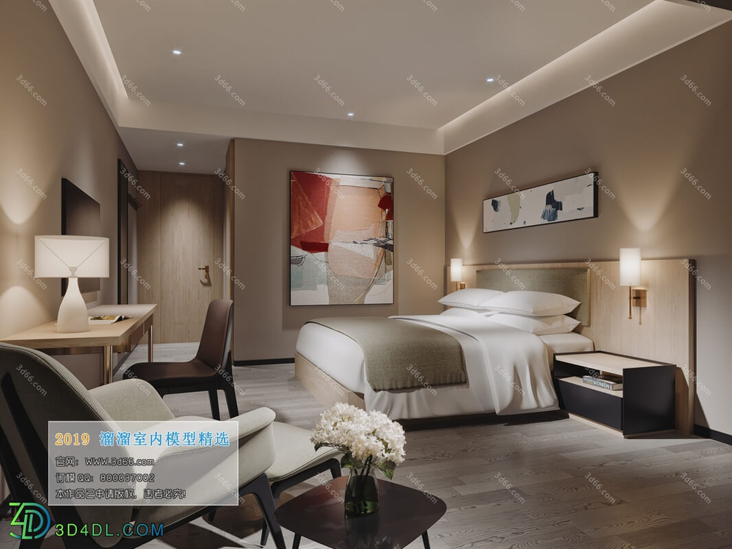 3D66 2019 Hotel Suite Modern style A015