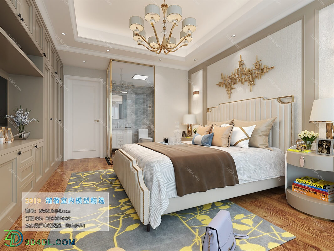 3D66 2019 Hotel Suite Postmodern style B001