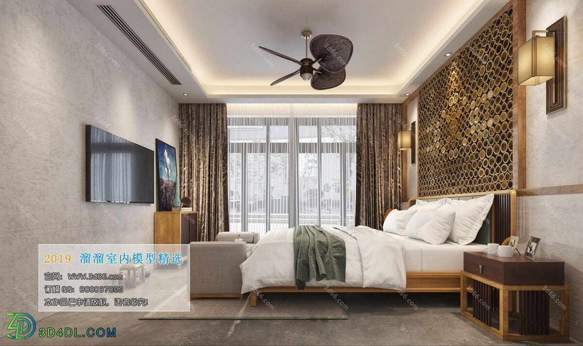 3D66 2019 Hotel Suite Southeast Asian style F002