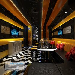 3D66 2019 KTV & Bar &SPA Modern style A009 