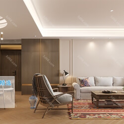 3D66 2019 Living room Mix style J009 