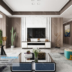 3D66 2019 Living room Modern style A010 