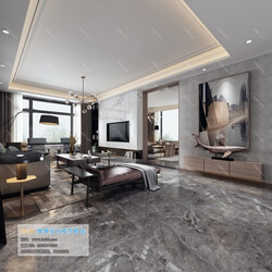 3D66 2019 Living room Modern style A013 