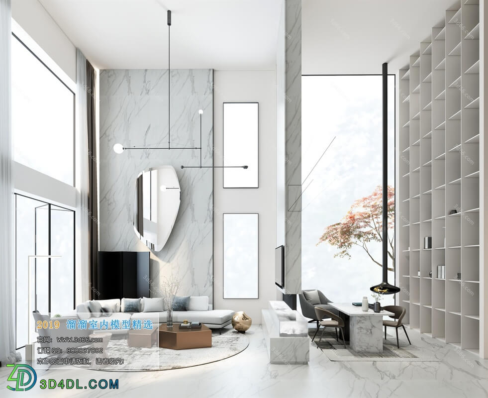 3D66 2019 Living room Modern style A029