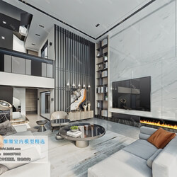 3D66 2019 Living room Modern style A034 