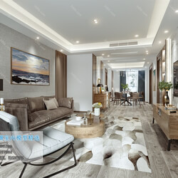3D66 2019 Living room Modern style A040 
