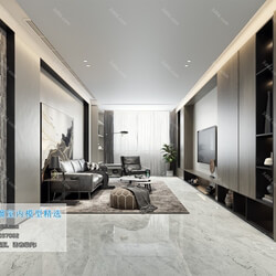 3D66 2019 Living room Modern style A064 