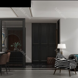 3D66 2019 Living room Modern style A077 