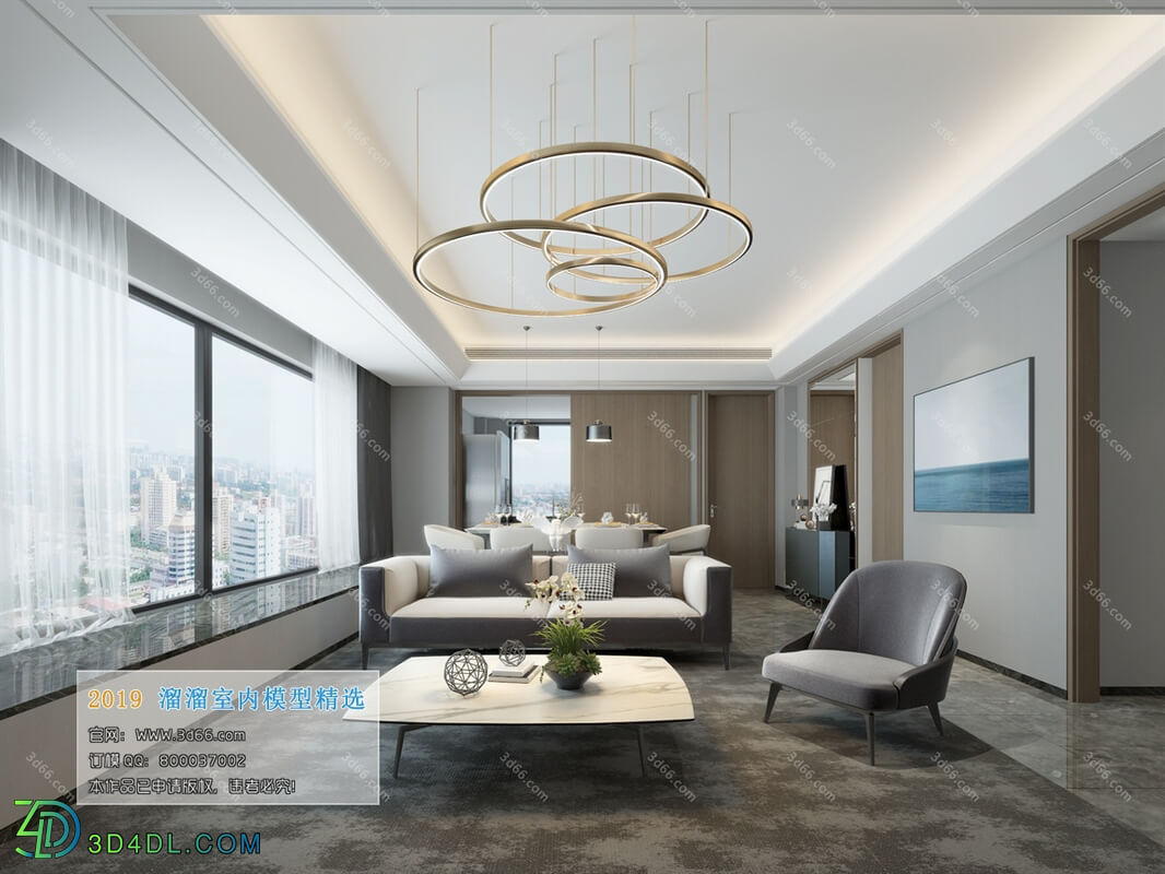 3D66 2019 Living room Modern style A100