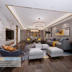3D66 2019 Living room Modern style A101 