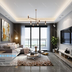 3D66 2019 Living room Modern style A120 