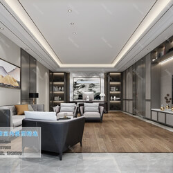 3D66 2019 Living room Modern style A130 