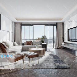 3D66 2019 Living room Modern style A142 