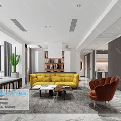 3D66 2019 Living room Modern style A143 