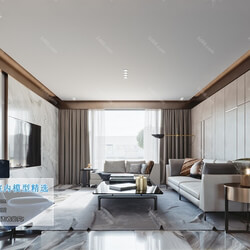 3D66 2019 Living room Modern style A149 
