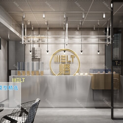 3D66 2019 Lobby Reception Industrial style H005 