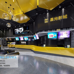 3D66 2019 Lobby Reception Industrial style H006 