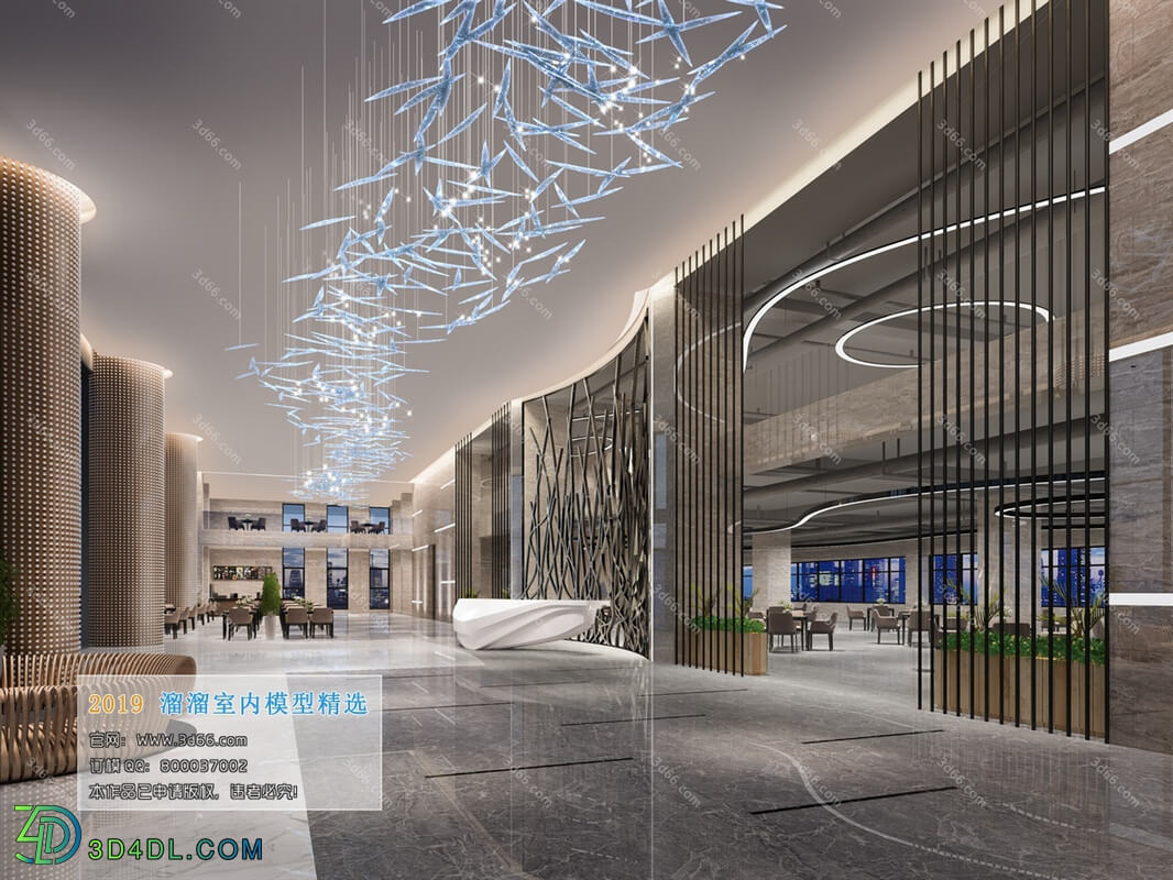 3D66 2019 Lobby Reception Modern style A010