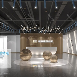 3D66 2019 Lobby Reception Modern style A035 