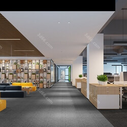 3D66 2019 Office Meeting Reception.Room Modern style A002 