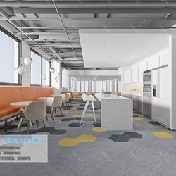 3D66 2019 Office Meeting Reception.Room Modern style A005 