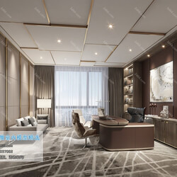 3D66 2019 Office Meeting Reception.Room Modern style A016 