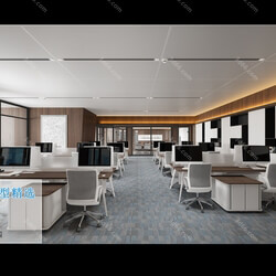3D66 2019 Office Meeting Reception.Room Modern style A018 