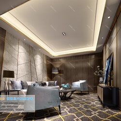 3D66 2019 Office Meeting Reception.Room Modern style A028 