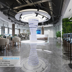 3D66 2019 Office Meeting Reception.Room Modern style A029 