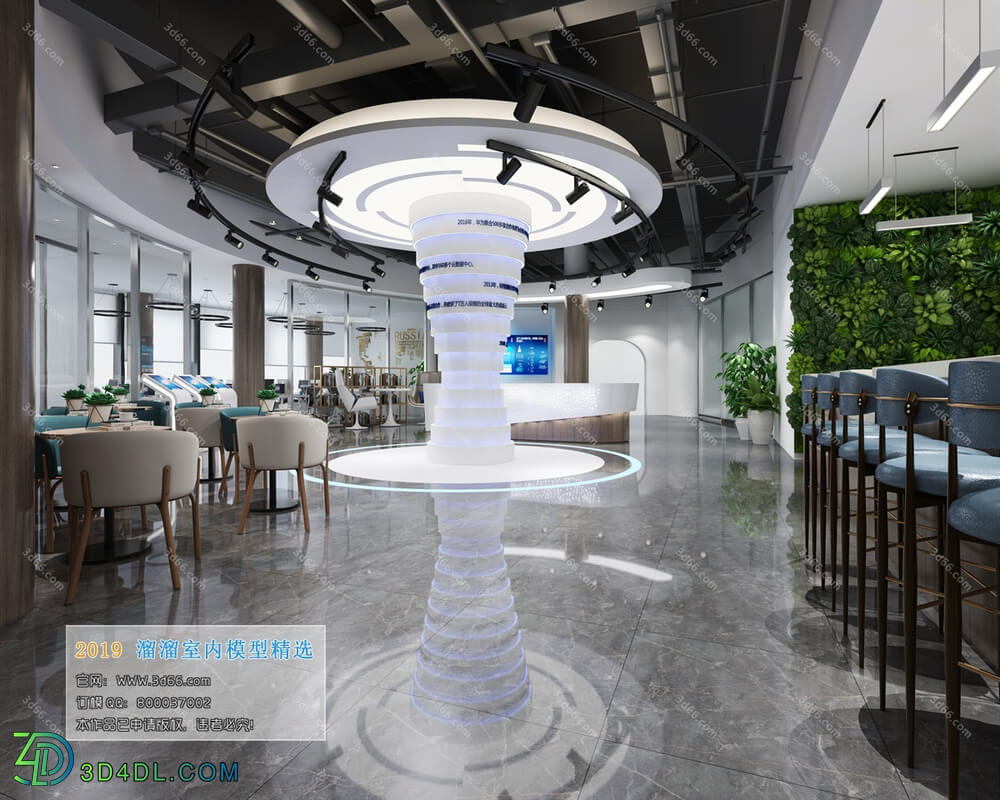 3D66 2019 Office Meeting Reception.Room Modern style A029
