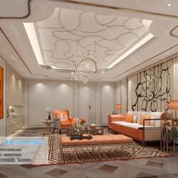 3D66 2019 Office Meeting Reception.Room Modern style A033 