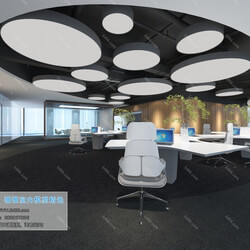 3D66 2019 Office Meeting Reception.Room Modern style A040 