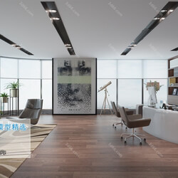 3D66 2019 Office Meeting Reception.Room Modern style A044 