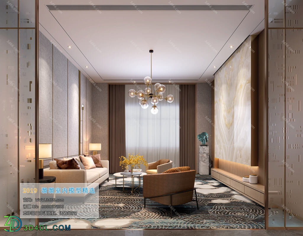 3D66 2019 Office Meeting Reception.Room Modern style A047